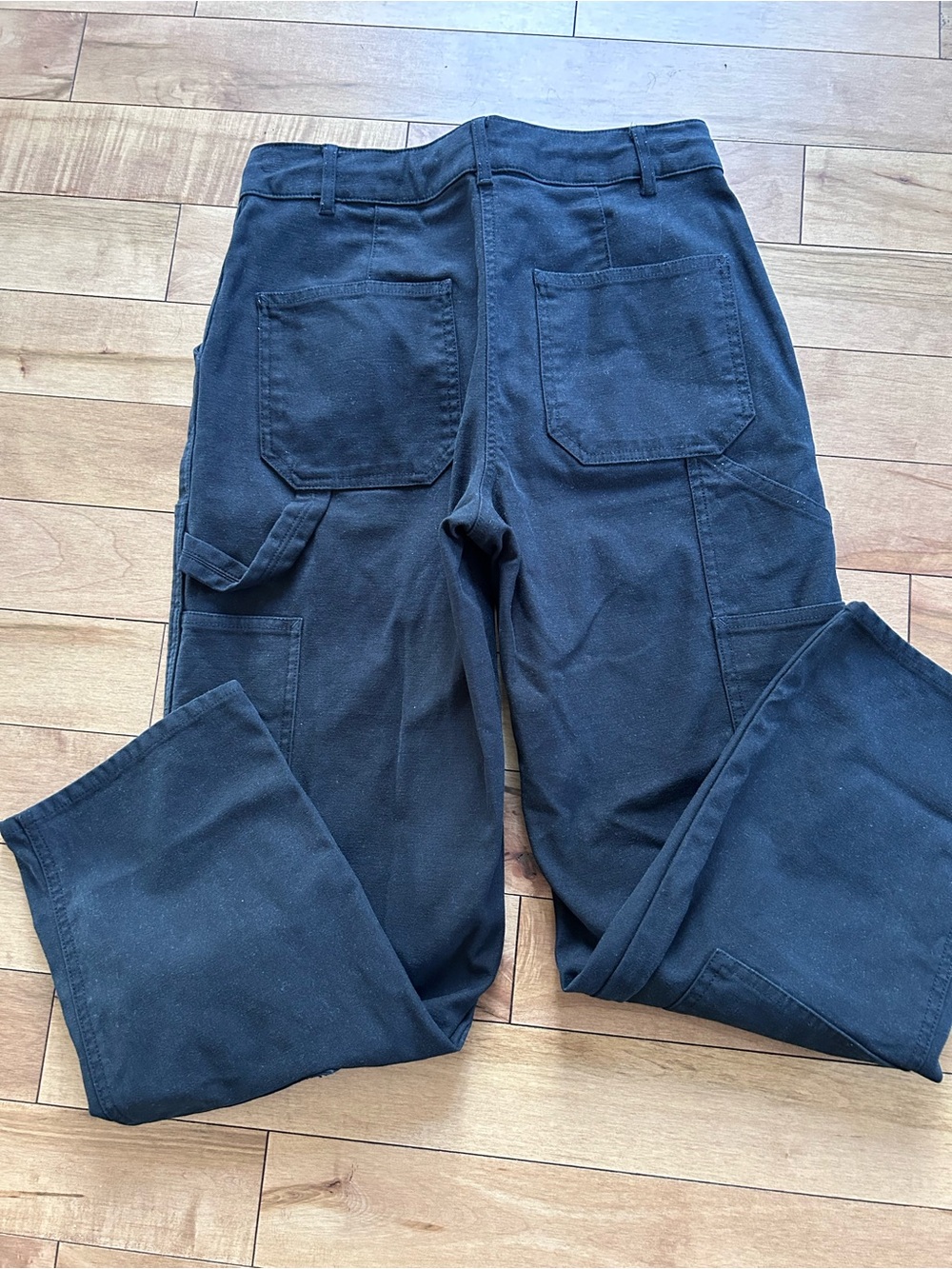 Wilfred Black Cargo Straight-Leg Pants - Picture 5 of 6